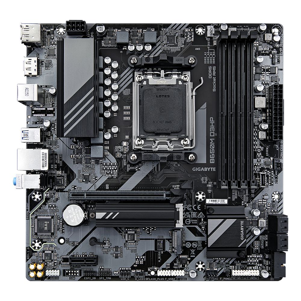 Gigabyte B650M D3HP - vue 5