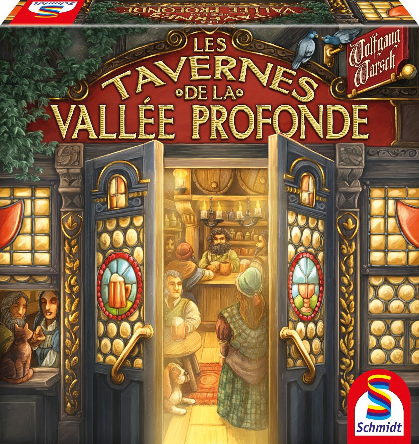 Les Tavernes dans la Vallée profonde Jeux de Société SCHMIDT SPIELE Gérez votre propre taverne dans la vallée profonde - vue 2