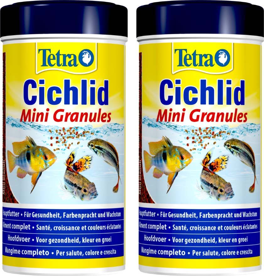 Comparer les prix de Aliment Complet Tetra Cichlid Mini Gran 250 Ml (Lot De 2)