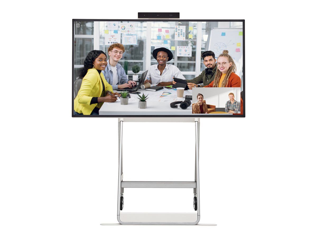 LG One:Quick Flex 43HT3WN - Classe de diagonale 43" écran LCD rétro-éclairé par LED - conférence - avec écran tactile (multi-touch)/microphone/caméra - Windows - 4K UHD (2160p) 3840 x 2160 - noir