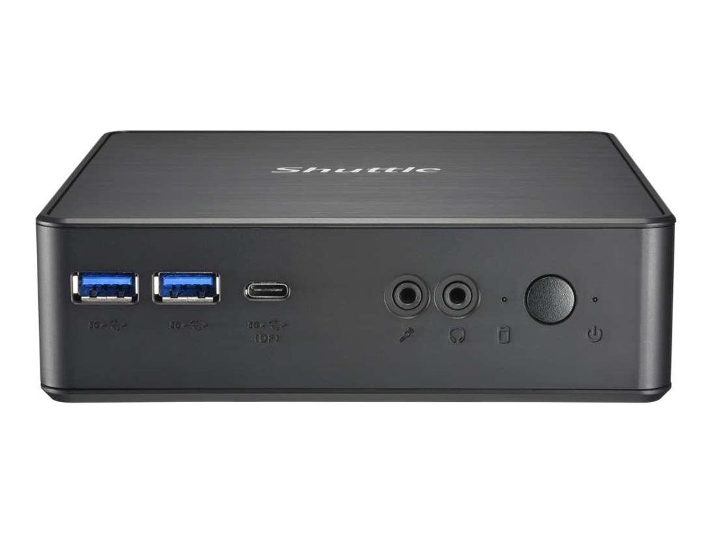 Shuttle Nano PC Système NC4010BA Intel Celeron 7305 Windows 11 Pro Entry 4GB RAM .2 SSD 1x HDMI 1x DP 1xUSB CDP 6x USB3.2 1x 2.5 bay 2x .2 1x LAN VESA Neuf - vue 4
