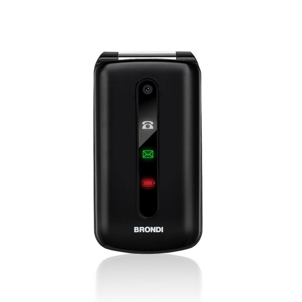 Brondi President 7,62 cm (3') 130 g Noir Téléphone numérique