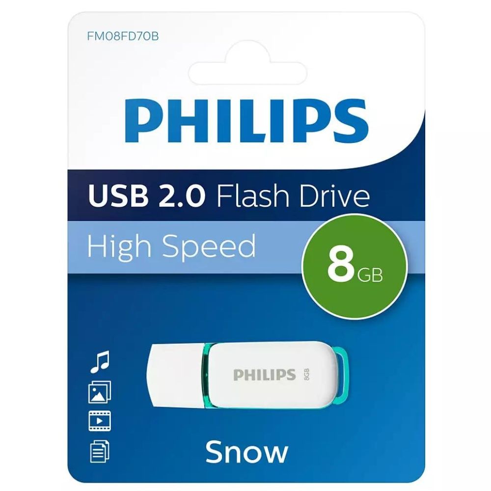 Cle USB 2.0 Philips FM08FD70B Snow edition 2.0 8Go