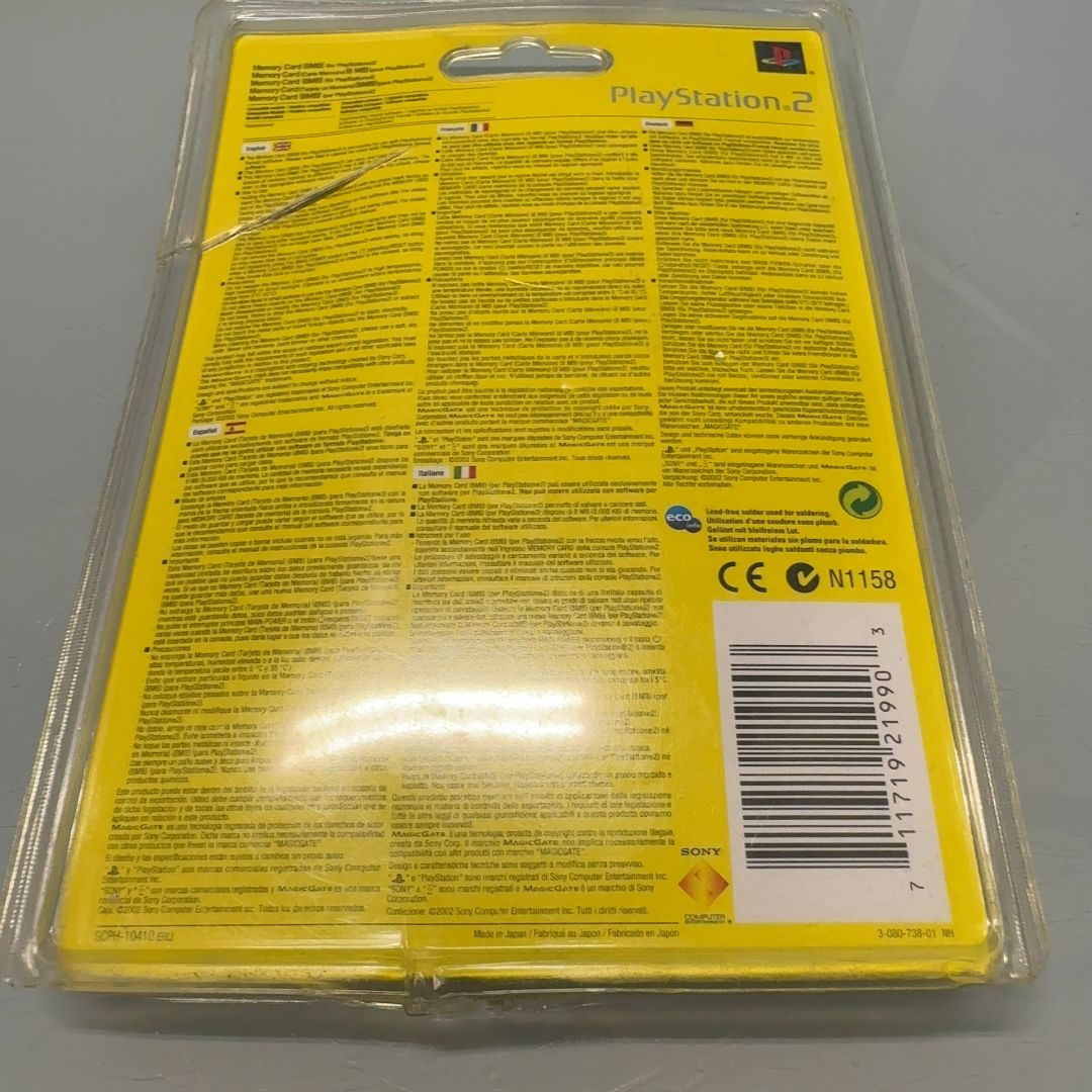 Sony Module mémoire flash 8 Mo carte mémoire Sony PlayStation 2 pack de 2 pour Sony PlayStation 2