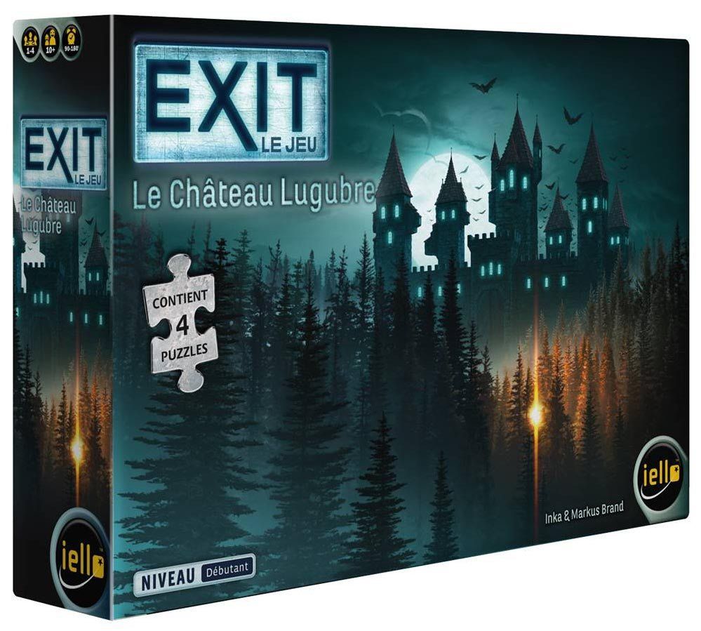 Jeu d'escape game Iello Exit Puzzle Le Château Lugubre - vue 2