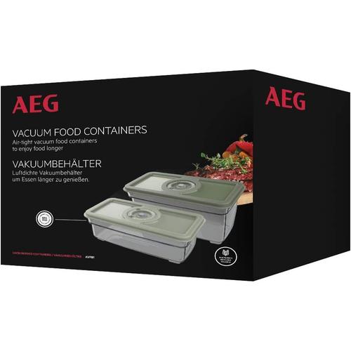 Lot De 2 Rã©Cipients De Mise Sous Vide Aeg Avfb1