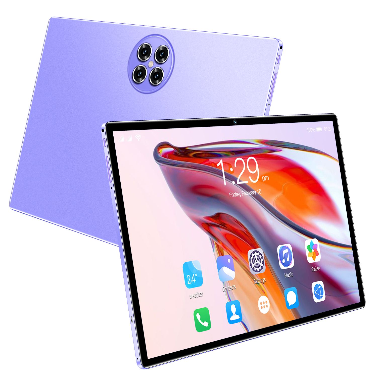 Tablette LOIDIS Mate 50 (2023) 64 Go 10.1 pouces Wi-Fi Violet