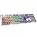 Ducky One 3 Mist Grey Gaming Tastatur, Rgb Led - Mx-silent-red