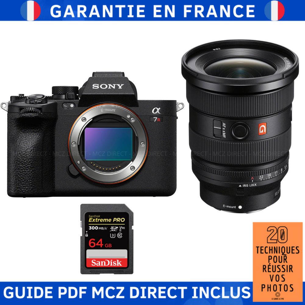Sony A7R V + FE 16 35mm f2.8 GM II + 1 SanDisk Extreme PRO UHS II SDXC 300 MB/ + Guide PDF MCZ DIRECT '20 TECHNIQUES POUR RÉUSSIR VOS PHOTOS - vue 2