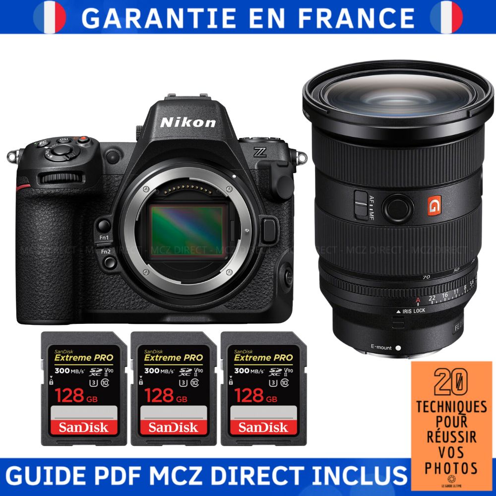 Sony A7R V + FE 24 70mm f2.8 GM II + 3 SanDisk Extreme PRO UHS II SDXC 300 MB/ + Guide PDF MCZ DIRECT '20 TECHNIQUES POUR RÉUSSIR VOS PHOTOS - vue 2