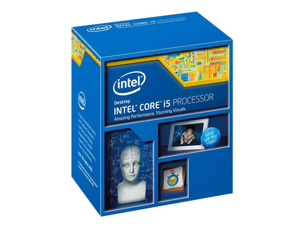 Intel Core i5 4690 - 3.5 GHz - 4 curs - 4 filetages - 6 Mo cache - LGA1150 Socket - Box