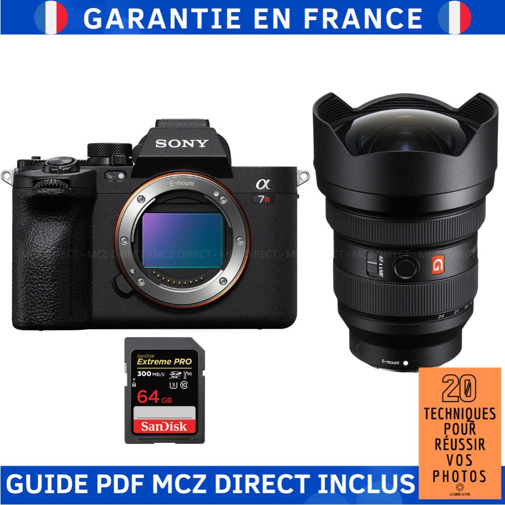 Sony A7R V + FE 12 24mm f2.8 GM + 1 SanDisk Extreme PRO UHS II SDXC 300 MB/ + Guide PDF MCZ DIRECT '20 TECHNIQUES POUR RÉUSSIR VOS PHOTOS - vue 2