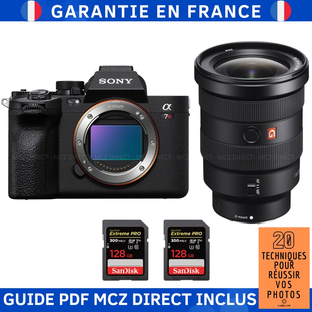 Sony A7R V + FE 16 35mm f2.8 GM + 2 SanDisk Extreme PRO UHS II SDXC 300 MB/ + Guide PDF MCZ DIRECT '20 TECHNIQUES POUR RÉUSSIR VOS PHOTOS - vue 2