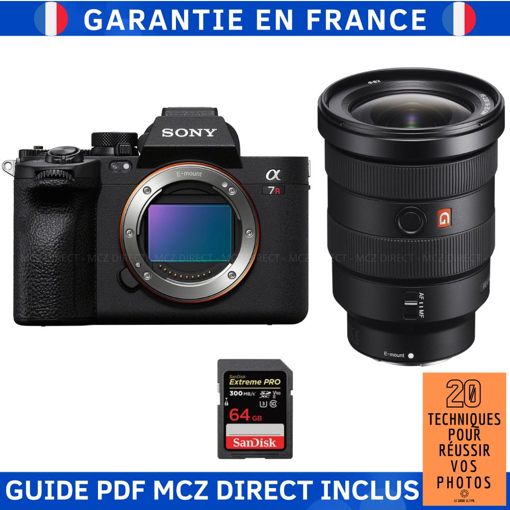 Sony A7R V + FE 16 35mm f2.8 GM + 1 SanDisk Extreme PRO UHS II SDXC 300 MB/ + Guide PDF MCZ DIRECT '20 TECHNIQUES POUR RÉUSSIR VOS PHOTOS - vue 2