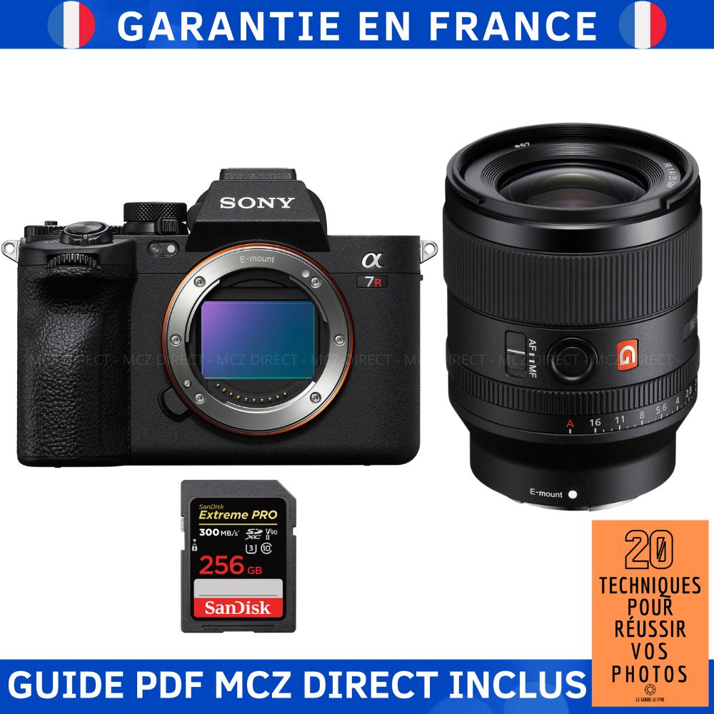 Sony A7R V + FE 35mm f1.4 GM + 1 SanDisk Extreme PRO UHS II SDXC 300 MB/ + Guide PDF MCZ DIRECT '20 TECHNIQUES POUR RÉUSSIR VOS PHOTOS - vue 2