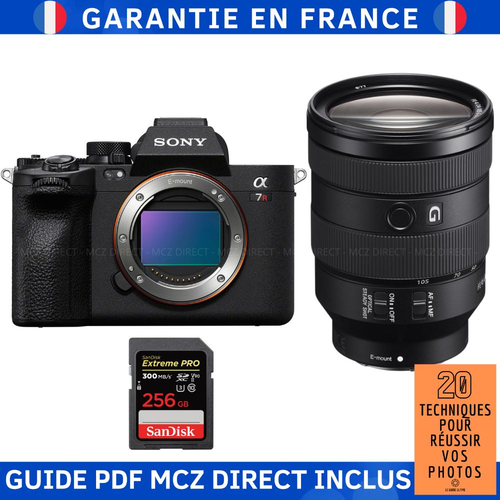 Sony A7R V + FE 24 105mm f4 G OSS + 1 SanDisk Extreme PRO UHS II SDXC 300 MB/ + Guide PDF MCZ DIRECT '20 TECHNIQUES POUR RÉUSSIR VOS PHOTOS - vue 2