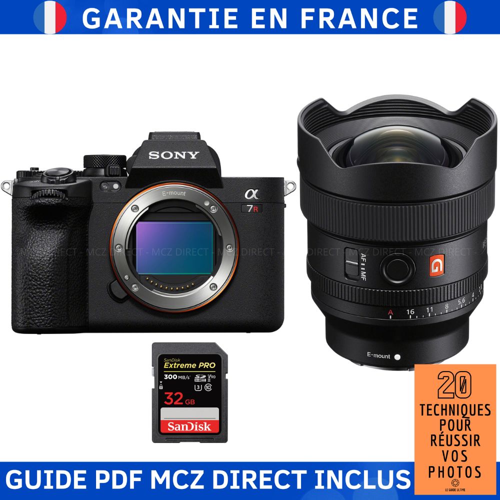 Sony A7R V + FE 14mm f1.8 GM + 1 SanDisk Extreme PRO UHS II SDXC 300 MB/ + Guide PDF MCZ DIRECT '20 TECHNIQUES POUR RÉUSSIR VOS PHOTOS - vue 3