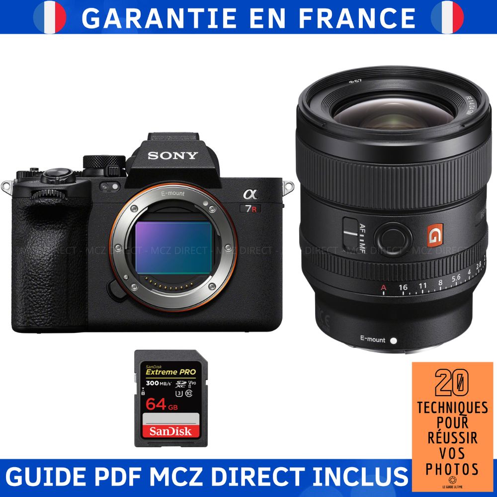 Sony A7R V + FE 24mm f1.4 GM + 1 SanDisk Extreme PRO UHS II SDXC 300 MB/ + Guide PDF MCZ DIRECT '20 TECHNIQUES POUR RÉUSSIR VOS PHOTOS - vue 4
