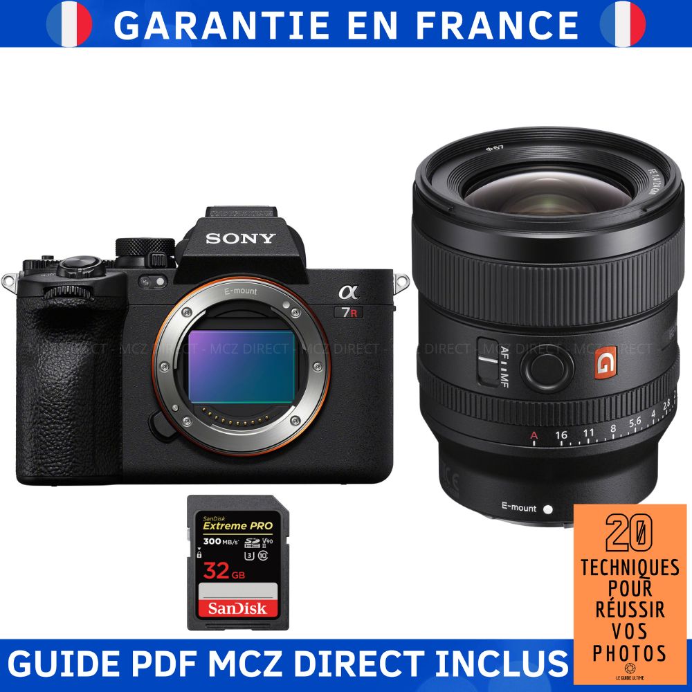 Sony A7R V + FE 24mm f1.4 GM + 1 SanDisk Extreme PRO UHS II SDXC 300 MB/ + Guide PDF MCZ DIRECT '20 TECHNIQUES POUR RÉUSSIR VOS PHOTOS - vue 3
