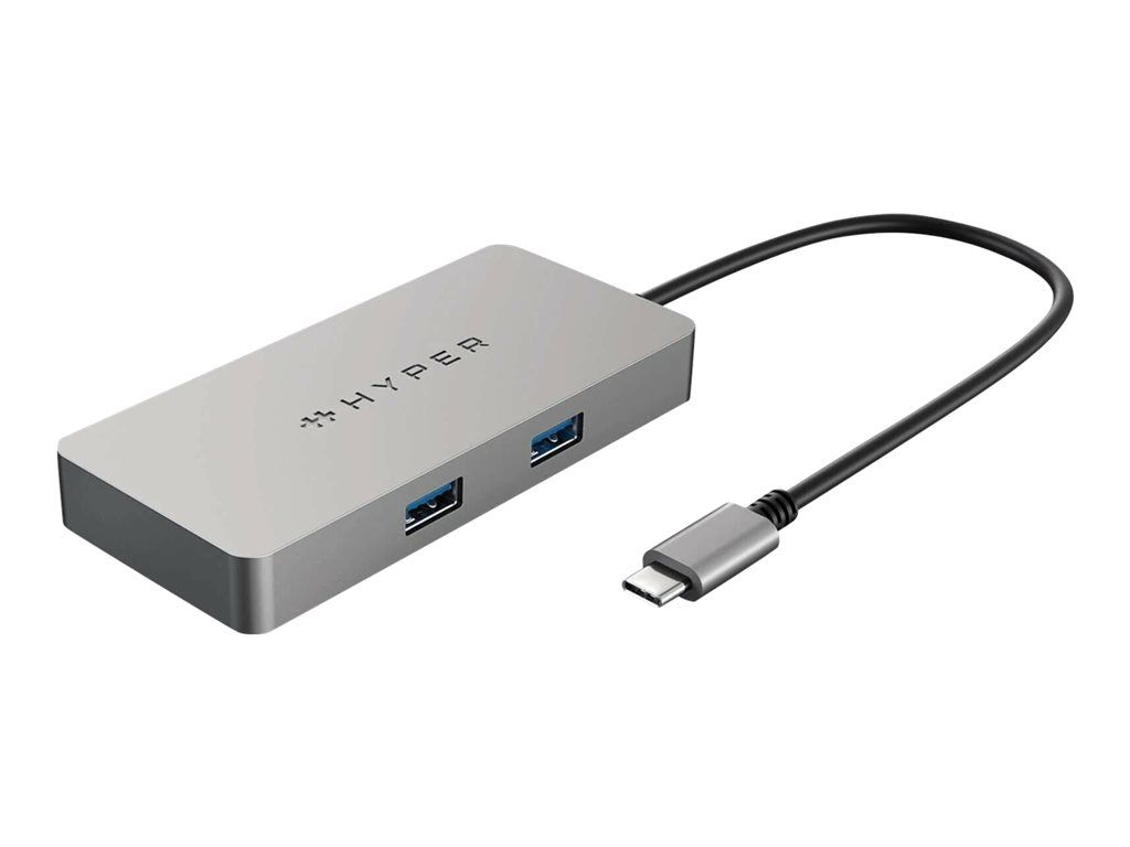 HyperDrive 5-Port USB-C Hub - Station d'accueil - USB-C - HDMI - 1GbE HyperDrive 5-Port USB-C Hub - Station d'accueil - USB-C - HDMI - 1GbE