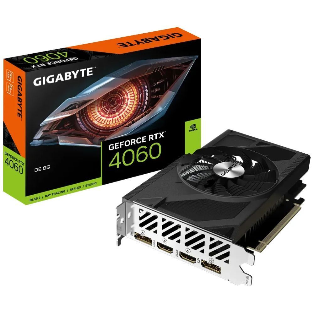 GIGABYTE GeForce RTX 4060 D6 NVIDIA 8 Go GDDR6 Neuf - vue 4