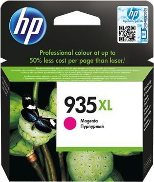 HP 935XL - 9.5 ml - à rendement élevé - magenta - original - cartouche d'encre - pour Officejet 6812, 6815, 6820; Officejet Pro 6230, 6230 ePrinter, 6830, 6835