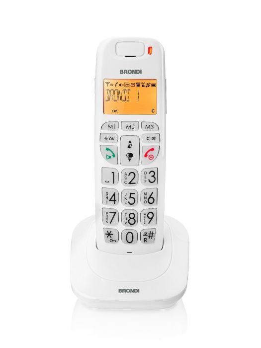 Brondi Bravo Bright Téléphone DECT Identification de 'appelant - vue 2