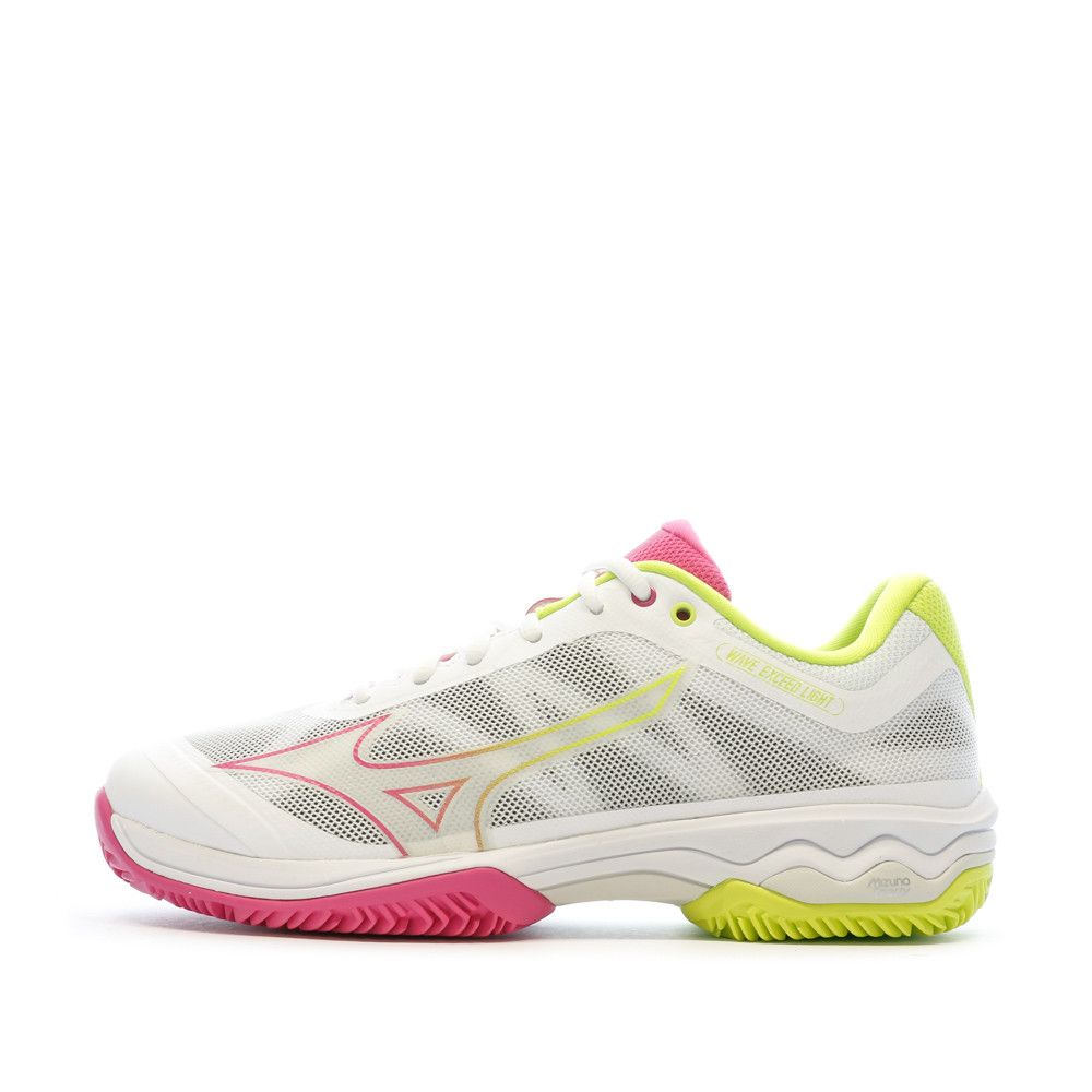 Chaussures De Padel Blanche Femme Mizuno Wave Exceed Light - 40