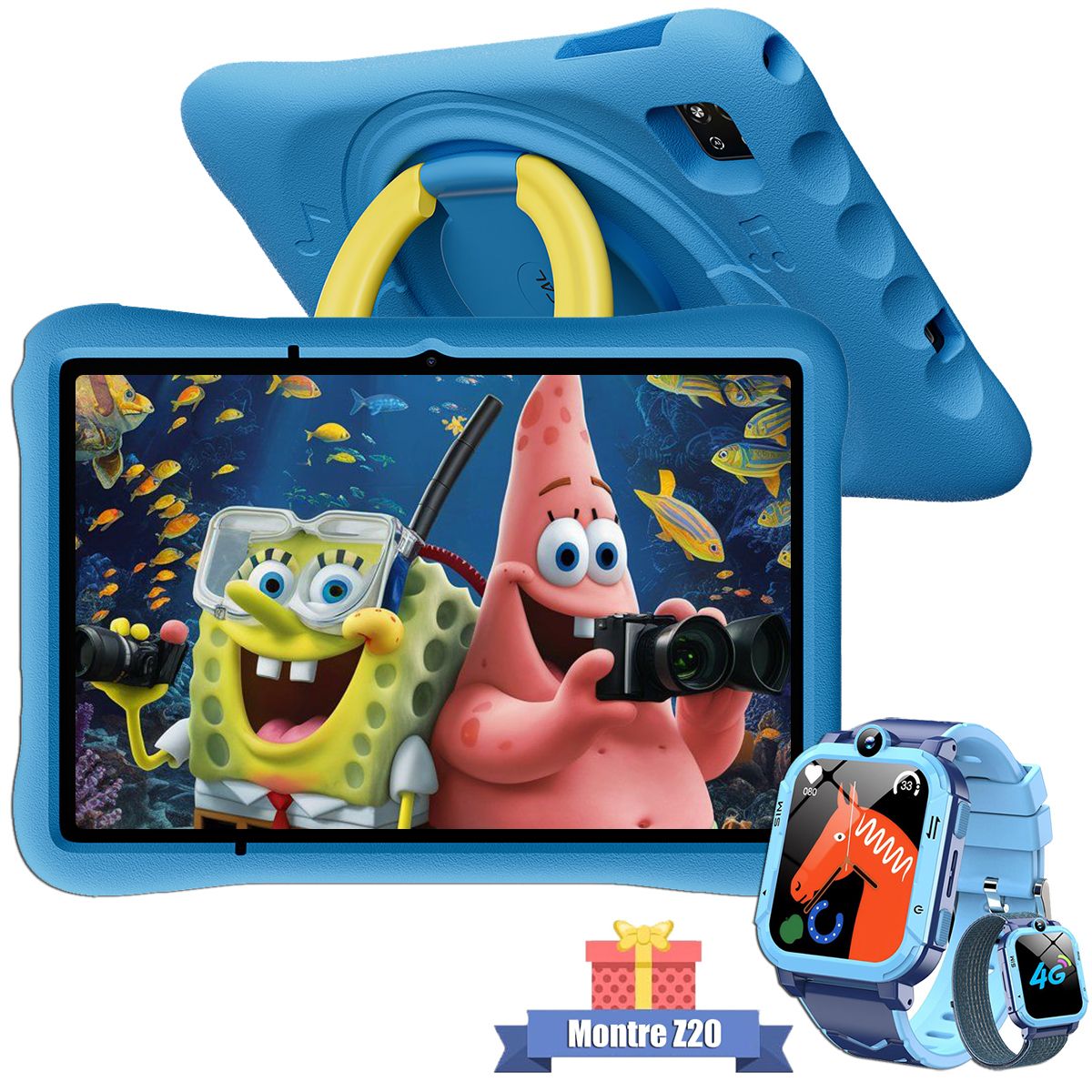 Blackview MEGA 8 Tablette Tactile 13 Gemini AI Android 15 36 Go+SD 11000mAh 50MP+13MP Dual Sim Avec Clavier K1