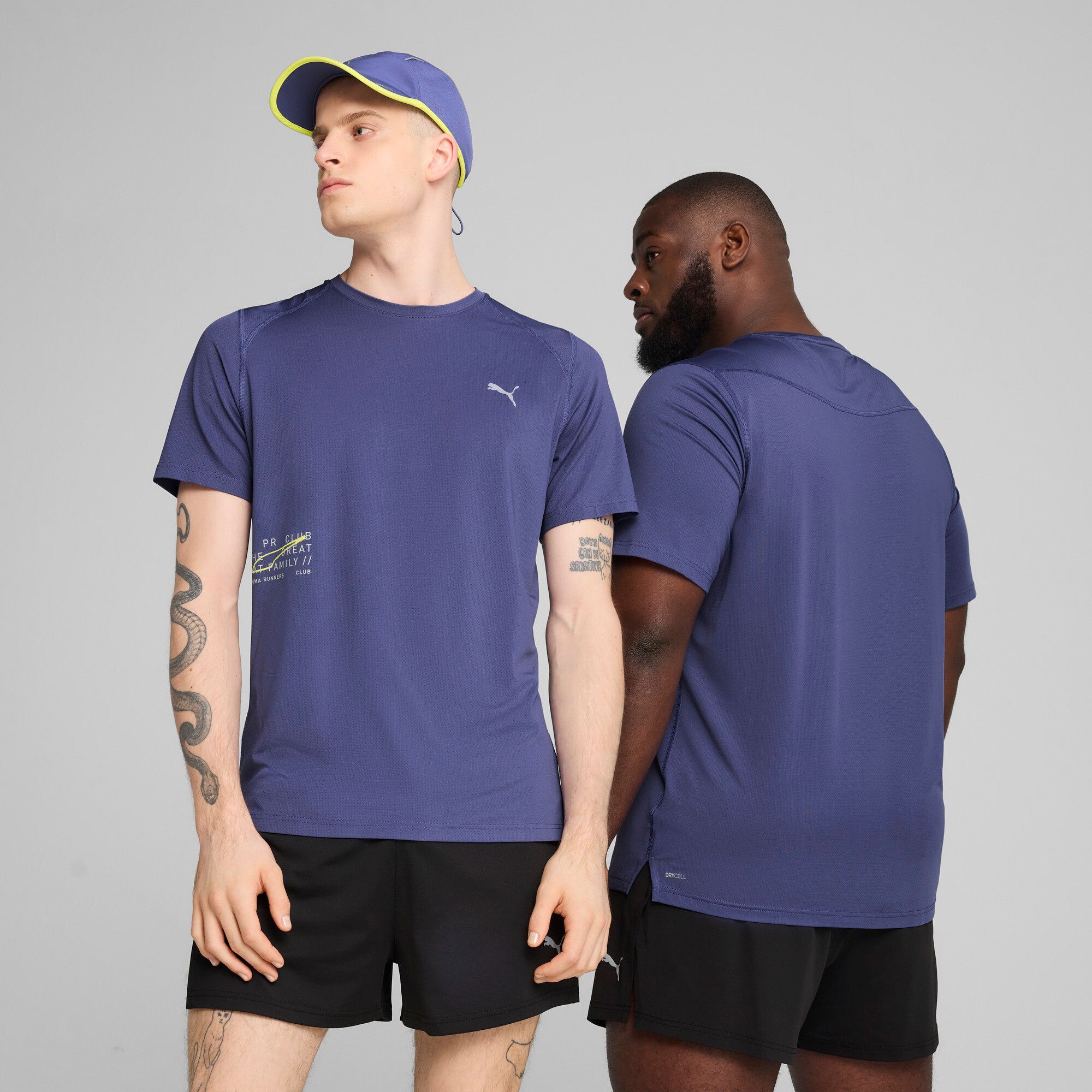 T shirt en meshà motif PUMA RUN Homme - vue 6