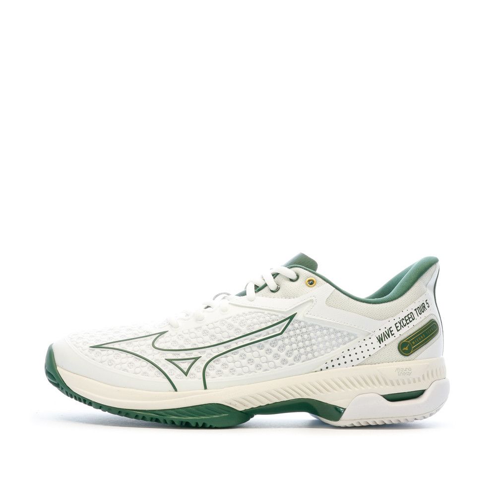 Chaussures De Padel Blanches Homme Mizuno Wave Exceed Tour 5 Cc - 45