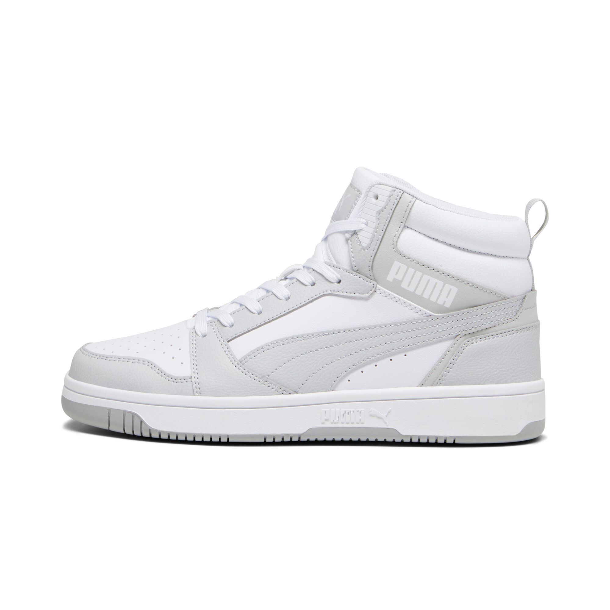 Puma Rebound Sneakers, Chaussures, Blanc/Ash Gris, 44.5