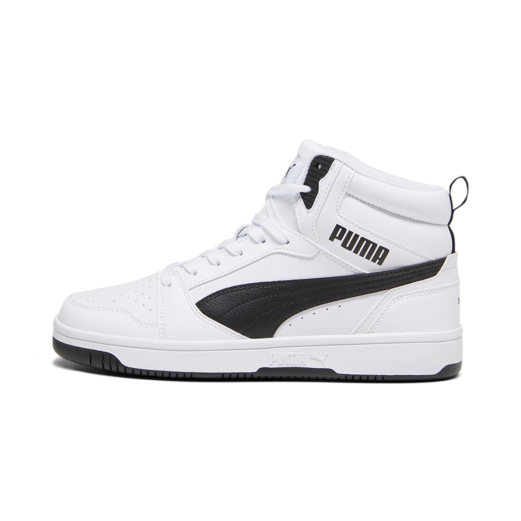 Puma Rebound Sneakers, Chaussures, Blanc/Noir, 44.5