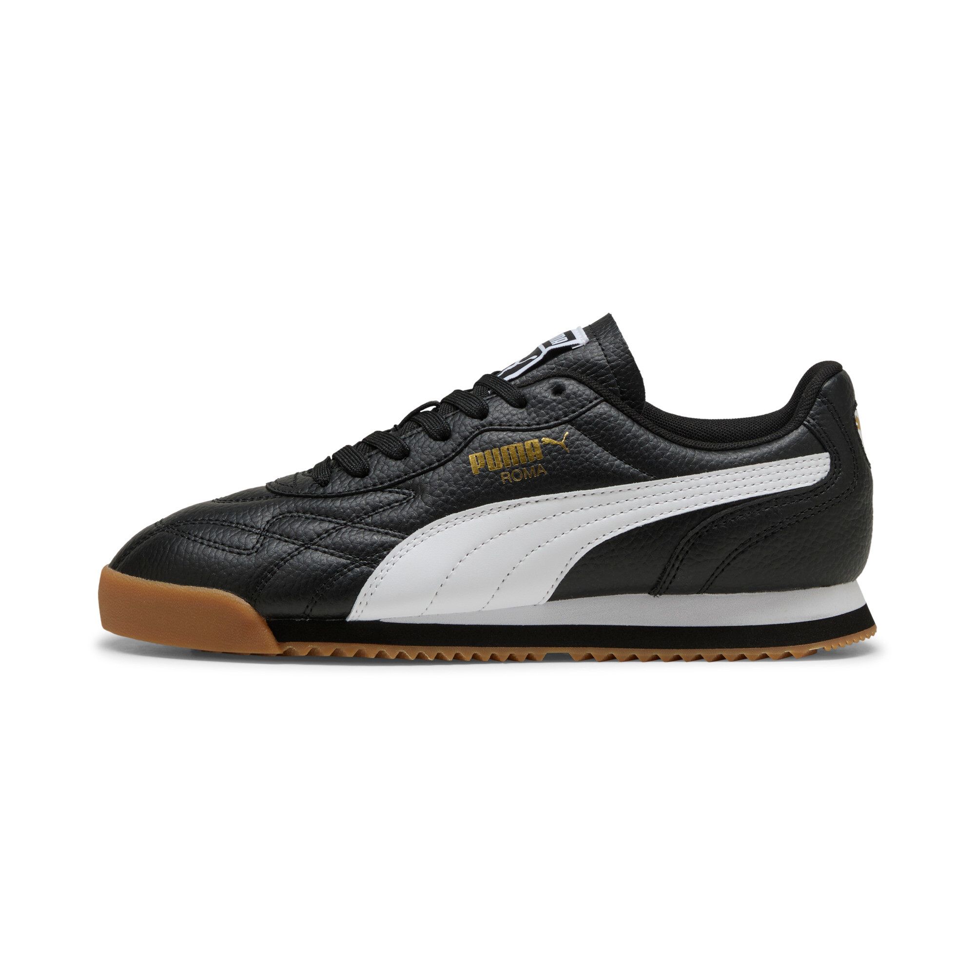 Puma Sneakers Roma Anniversario, Chaussures, Noir/Blanc/Doré, 42