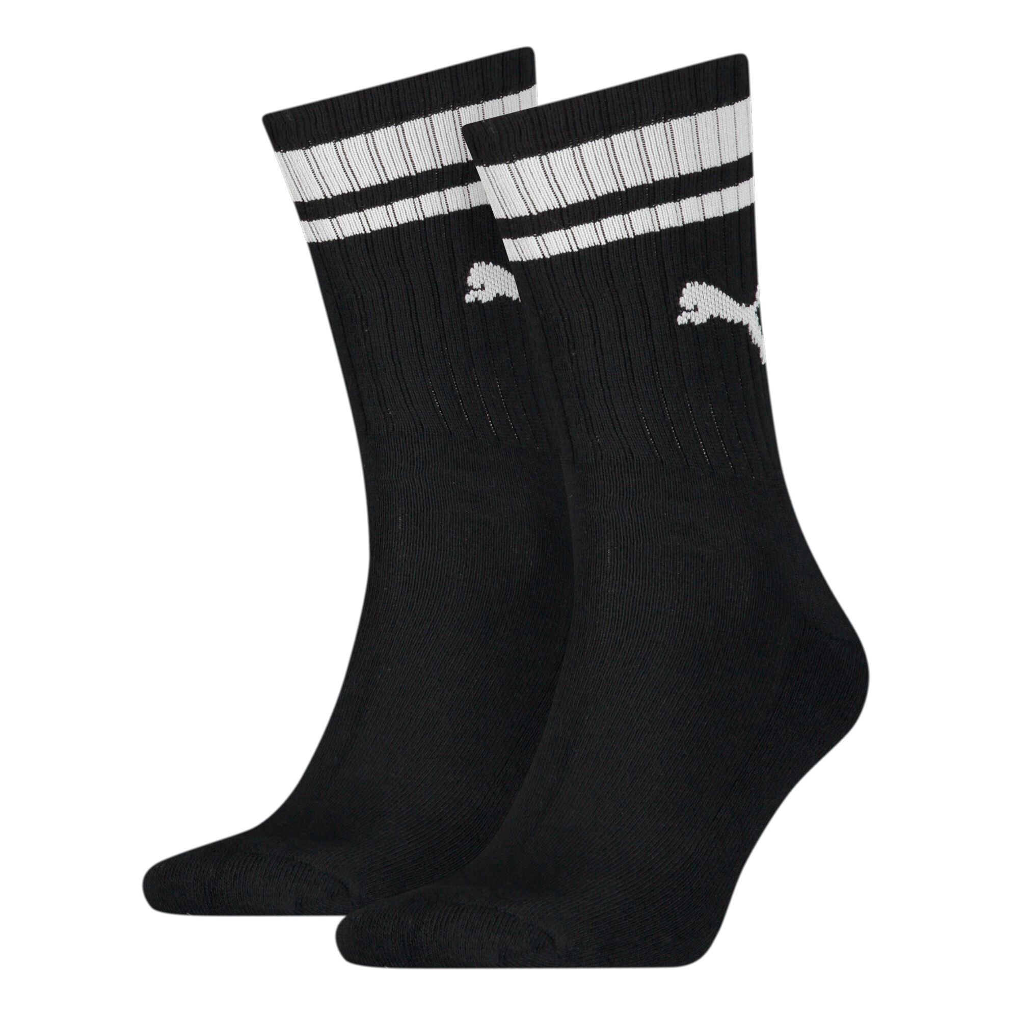 Chaussettes de sports Puma CREW HERITAGE STRIPE 2P UNISEX 39 /