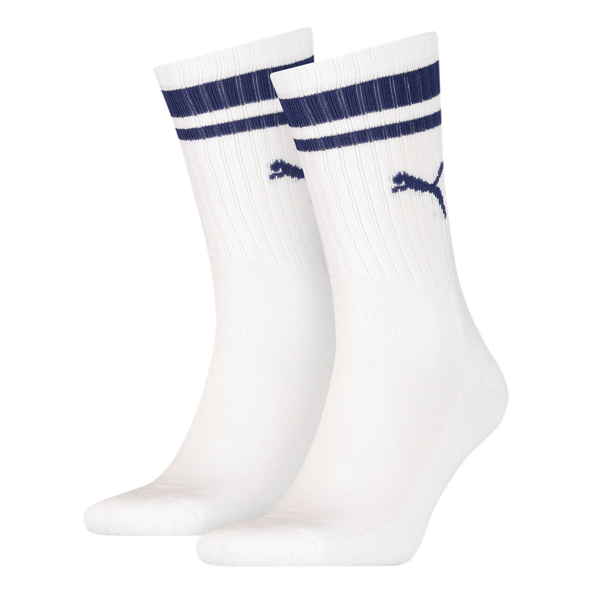 Chaussettes de sports Puma CREW HERITAGE STRIPE 2P UNISEX 39 / - vue 7