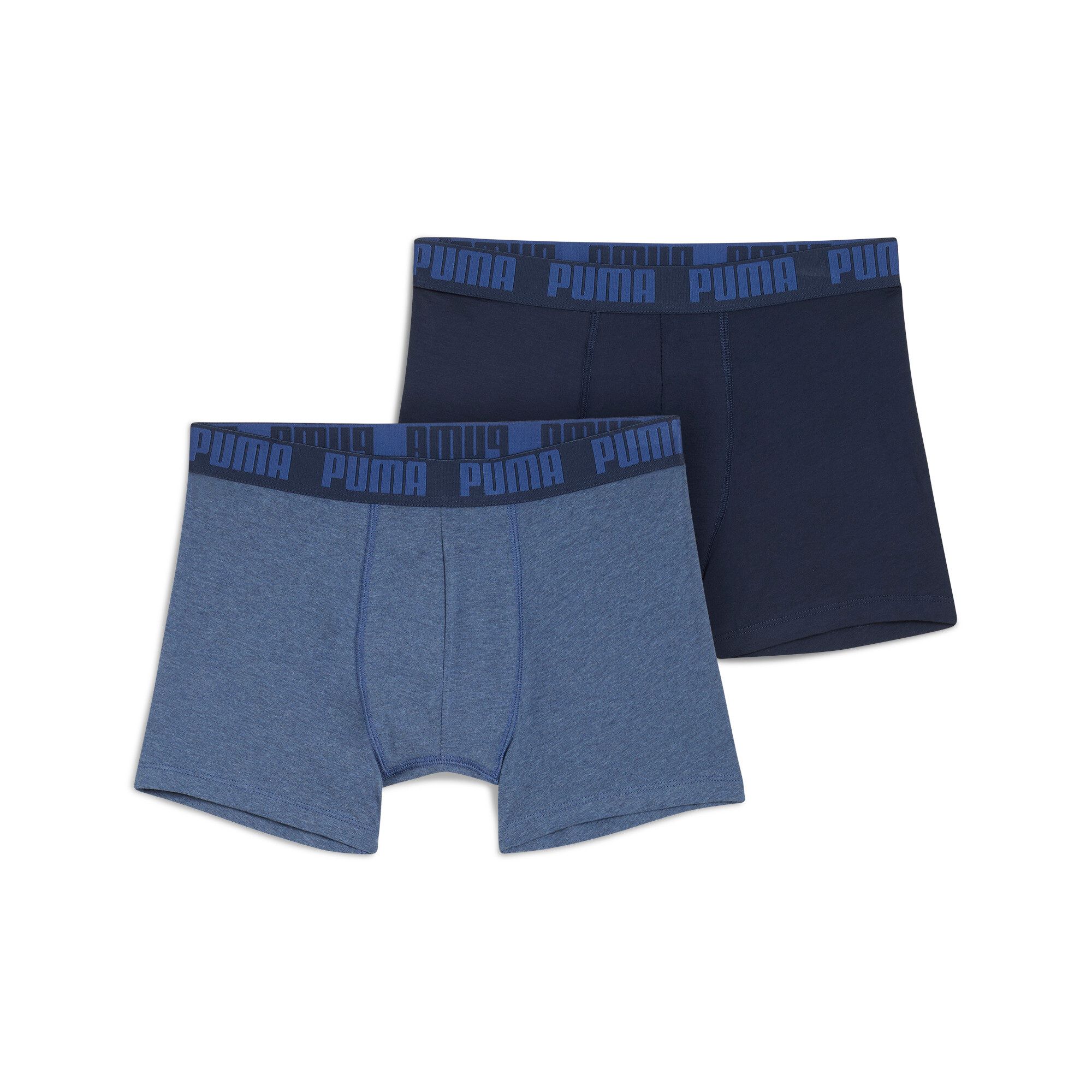 Boxers Puma MEN EVERYDAY BASIC BOXERS 2P FOREST NIGHT TONAL EU - vue 3