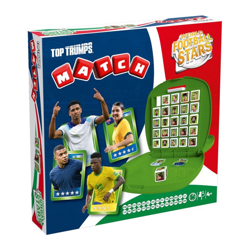 Top Trumps Jeu de Football Plus 2 Joueurs Jeu Plateau Logique Joueurs célèbres pour passionnés et Fans de Foot - vue 2