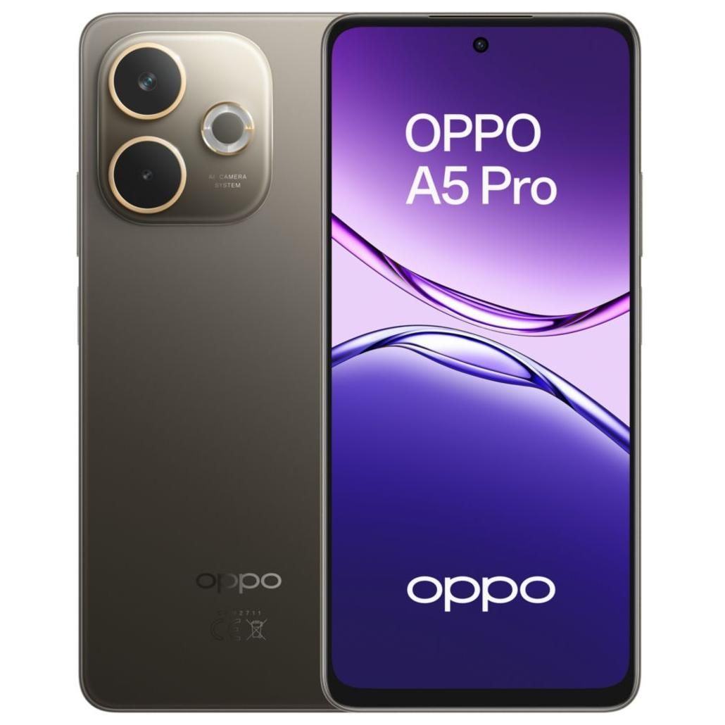 Smartphone OPPO A5 Pro 256Go Noir/Marron