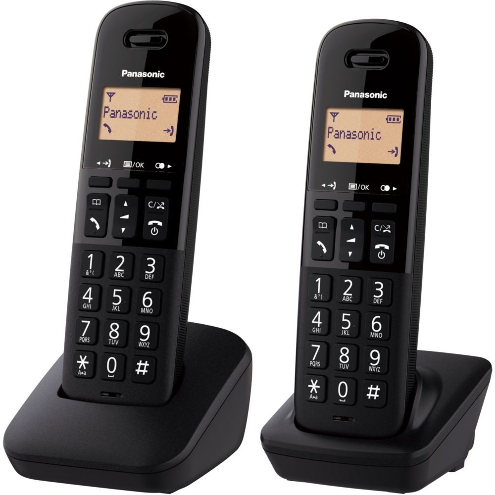 Téléphone Fixe Sans Fil Duo Kx tgb612frb Panasonic Le Téléphone Fixe - vue 5