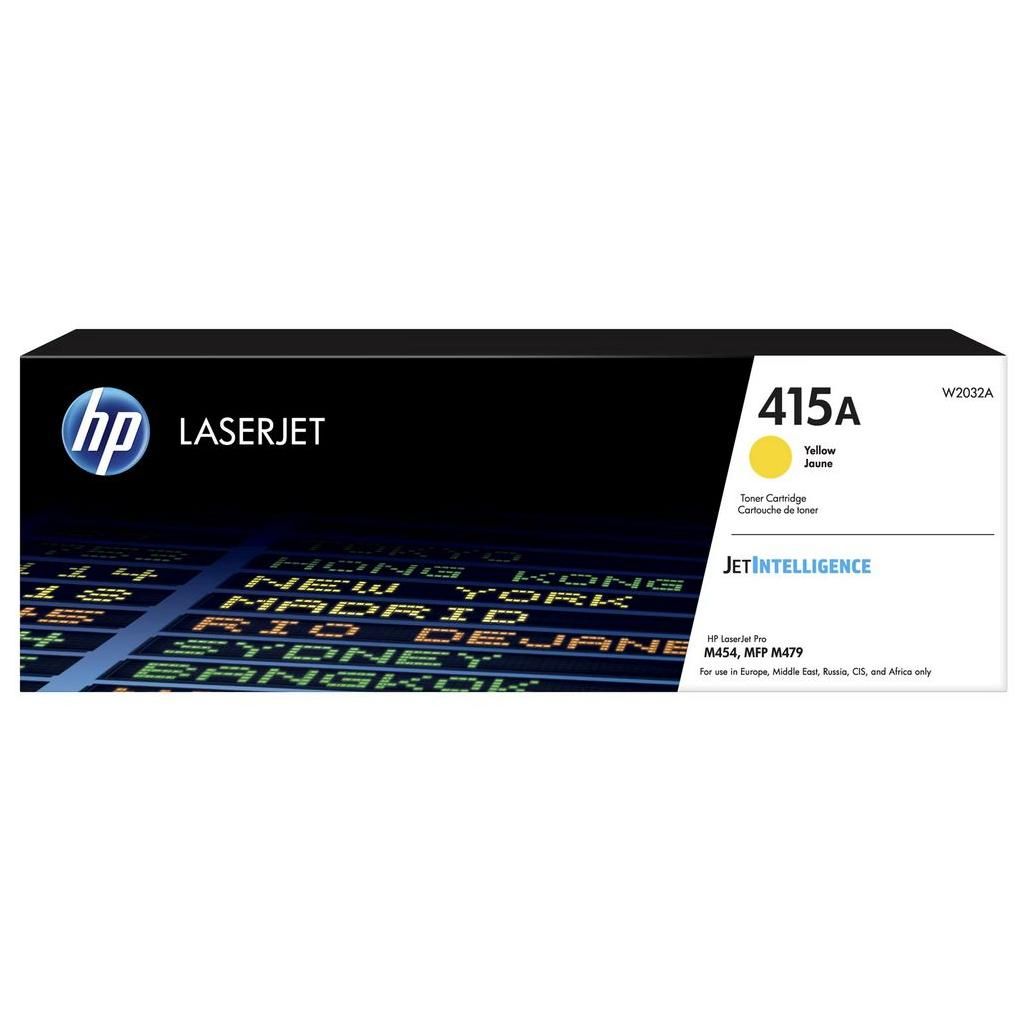 HP 415A / W2032A Original Toner jaune pour ca. 2.100 Pages HP 415A / W2032A Original Toner jaune pour ca. 2.100 Pages