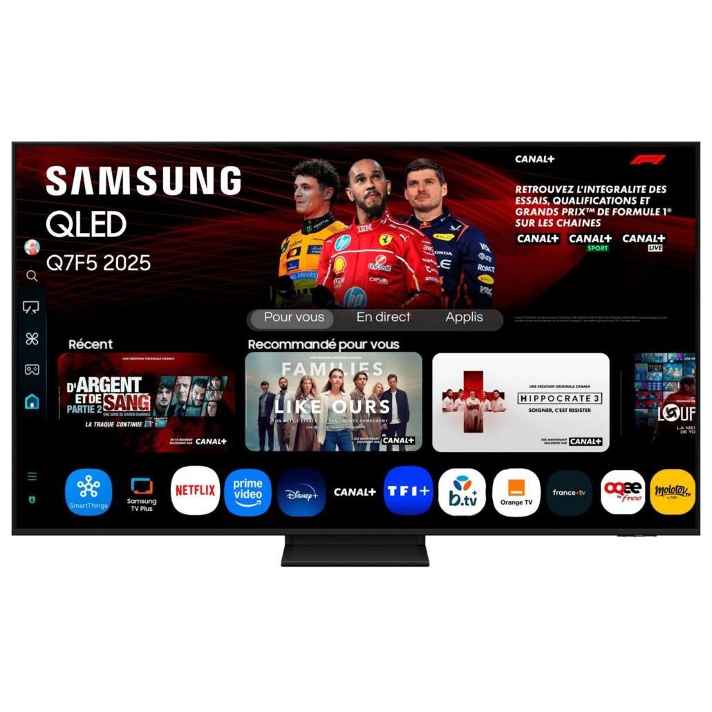 TV QLED TQ75Q7F5 4K AI SmartTV 2025 - vue 6