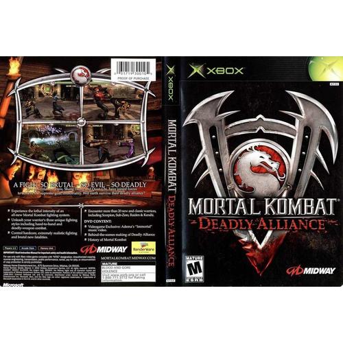 Mortal Kombat Deadly Alliance Xbox