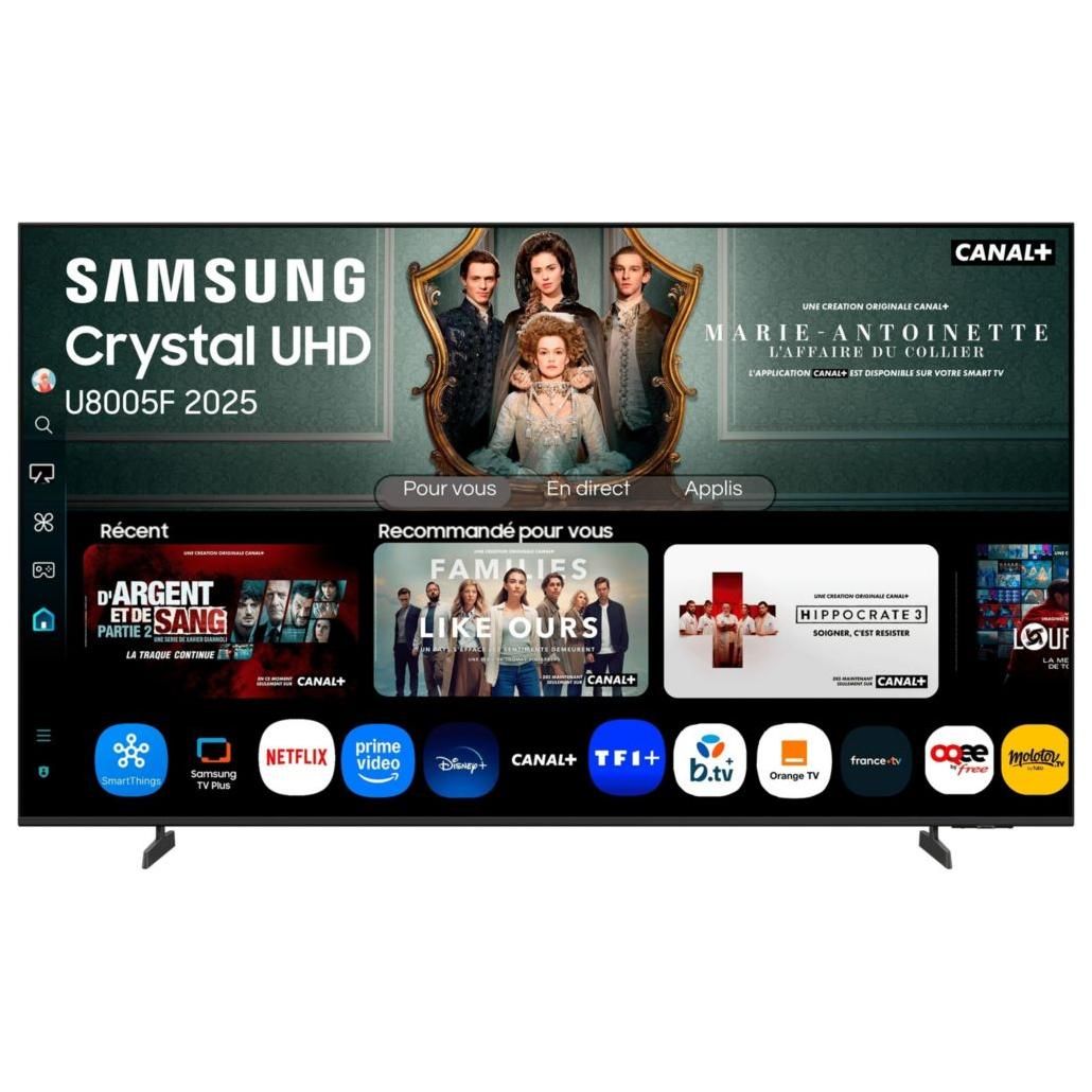 TV LED TU85U8005F 4K AI SmartTV 2025 - vue 3