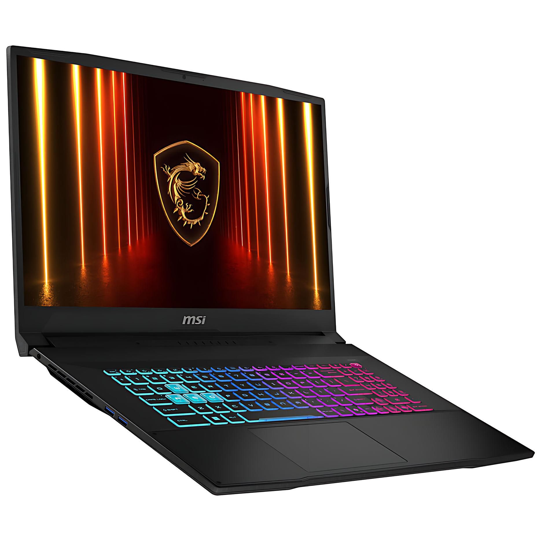 PC portable Gamer MSI Katana 17 HX B14WFK 007FR Core i7 / RTX 5060 / / / W11 Pro 17.3 - vue 9