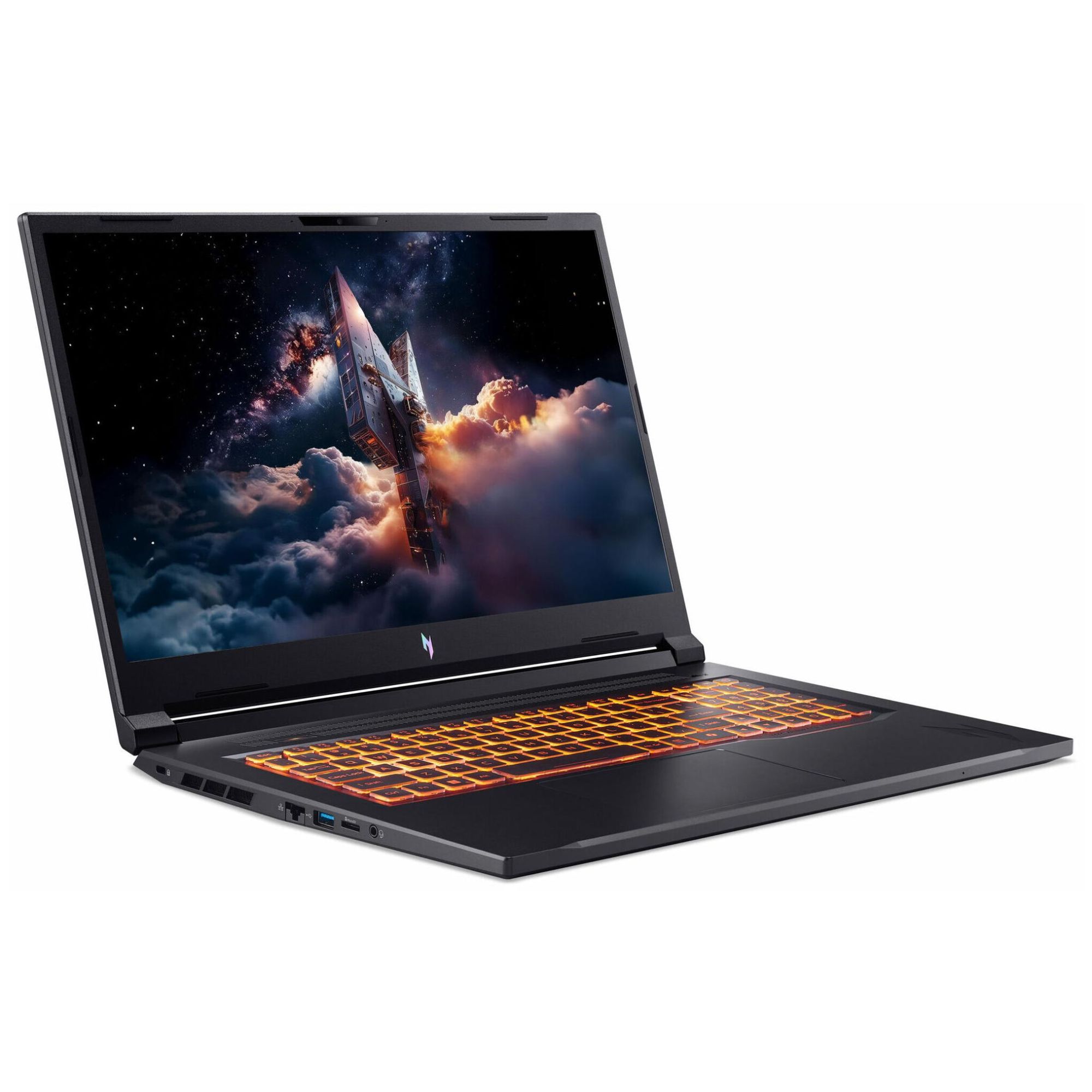 PC Portable Gamer ACER Nitro V 17 AI ANV17 61 R0QC Sans Windows 17 3 FHD IPS 144Hz RTX 4050 Ryzen AI 5 340 RAM SSD - vue 2
