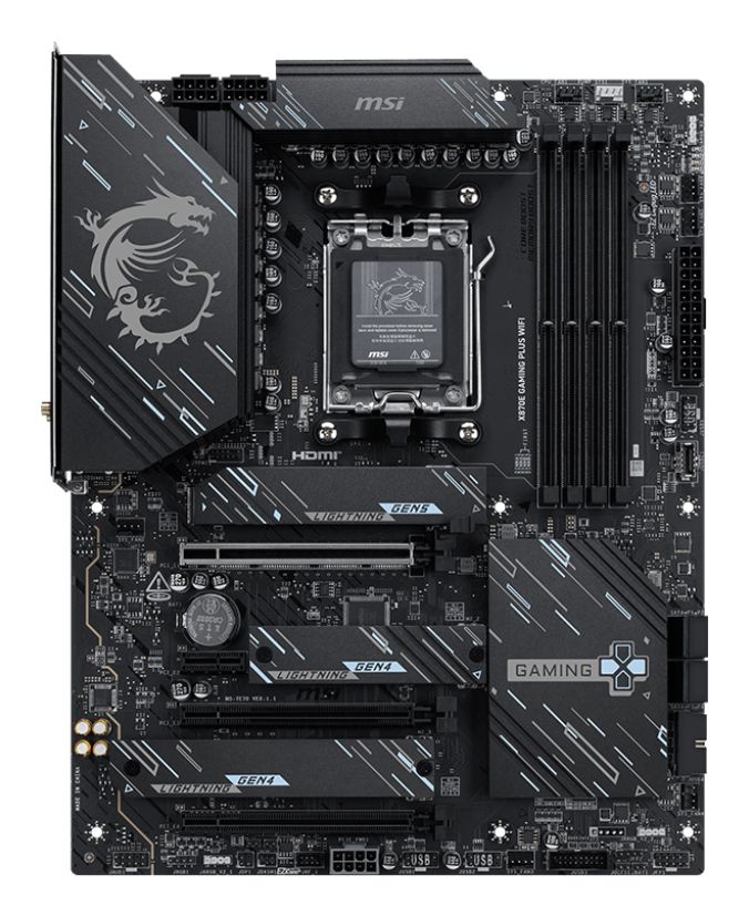 MSI MSI X870E GAMING PLUS WIFI - vue 5