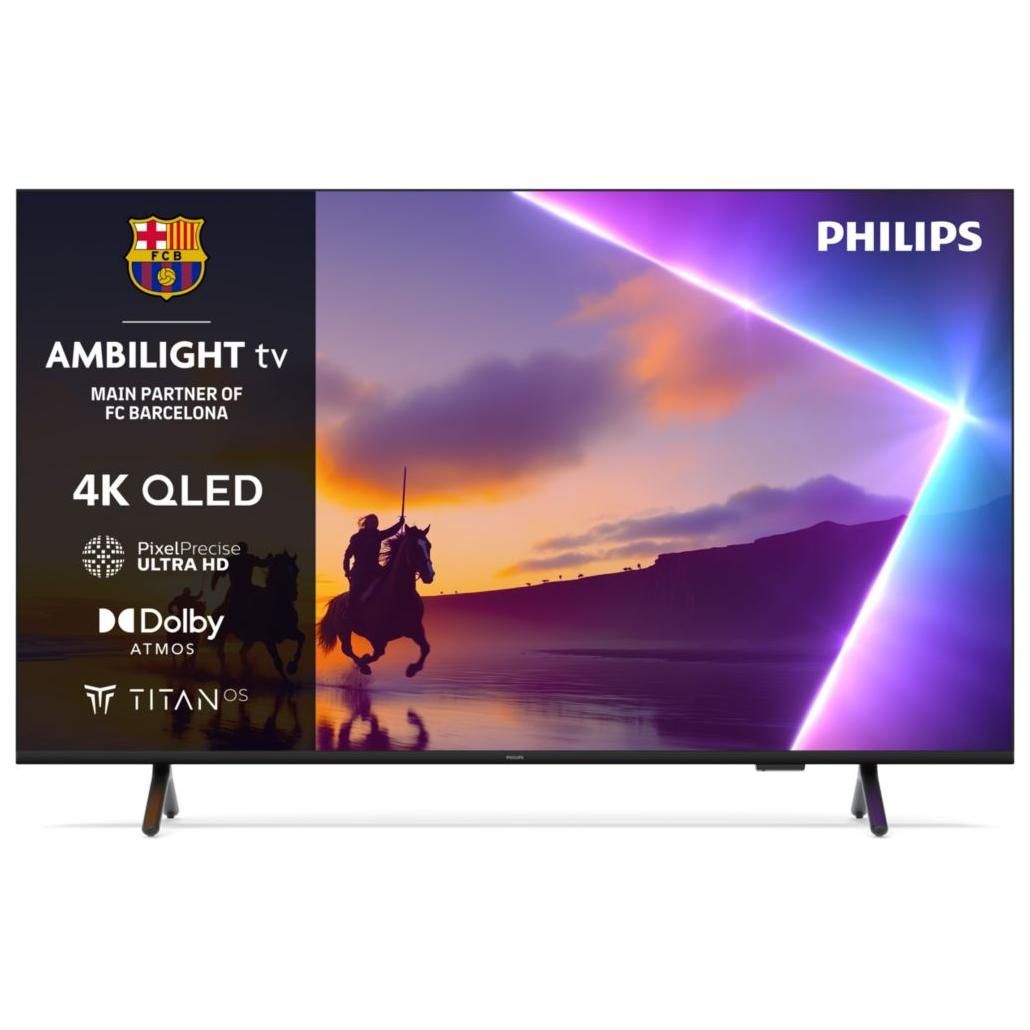 TV QLED Philips 85PUS8500 215 cm 4K UHD Ambilight 2025 - vue 6