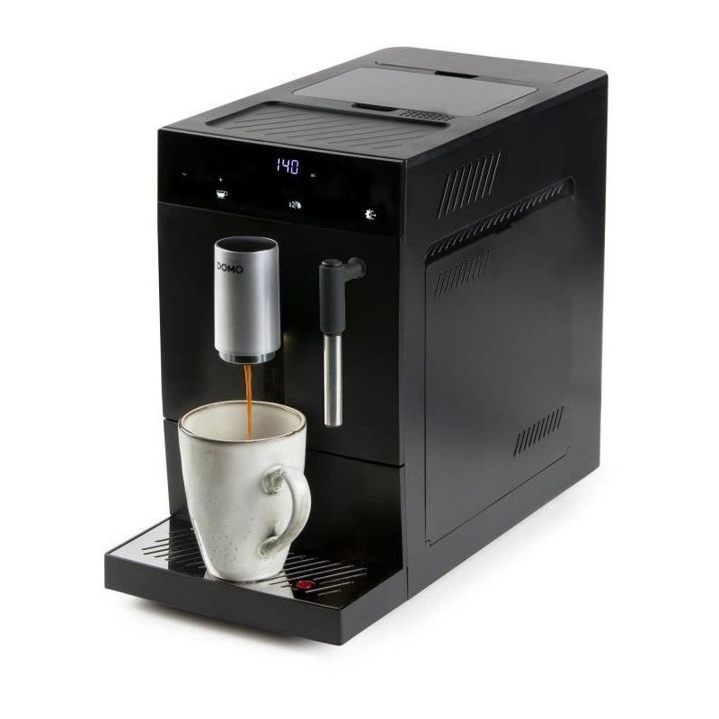 Machine à expresso automatique avec broyeur DOMO DO1150K 19 bar 125 g café - vue 2