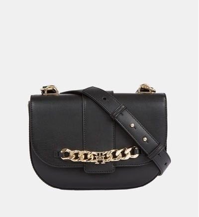 Tommy Hilfiger Sac besace Luxe à boucle signature